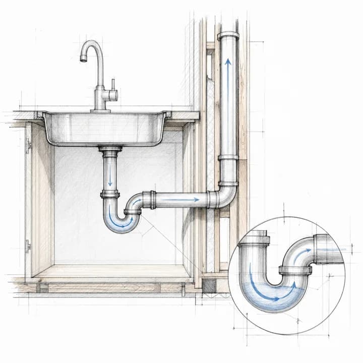 Illustration: drain flow