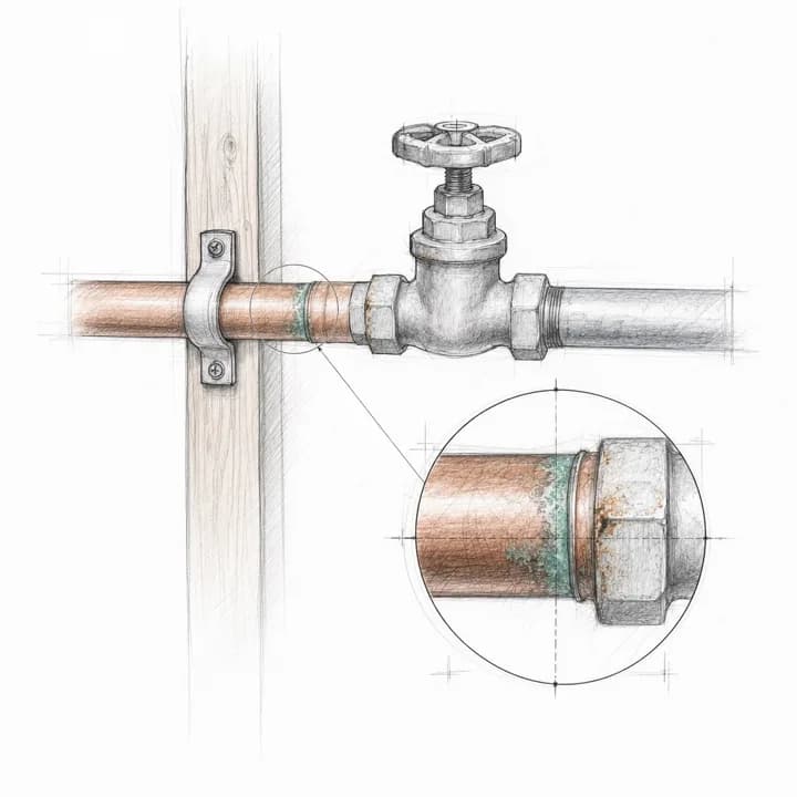 Illustration: any sign of corrosion